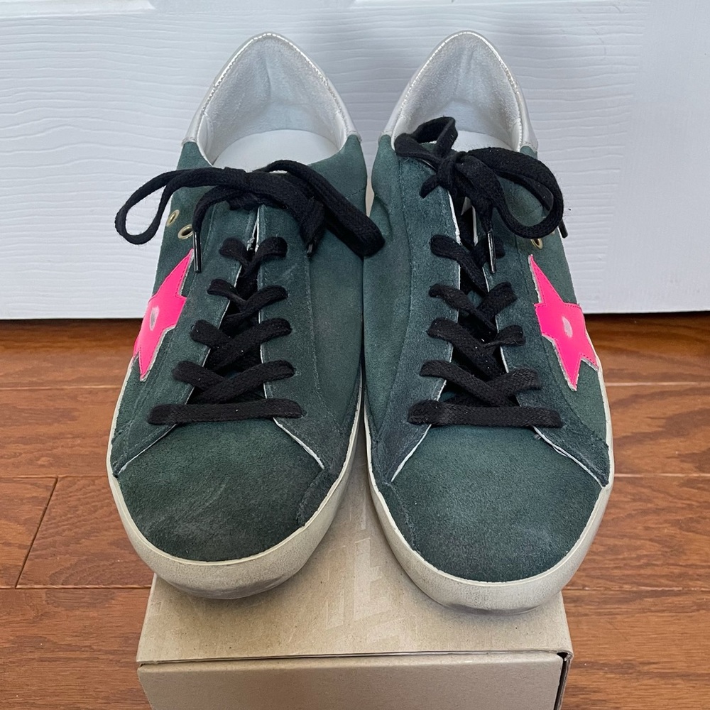 Golden Goose Superstar Petrol Fuschia Women’s 39 - Picture 2 of 8